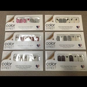 Color Street Sports Lot of 6